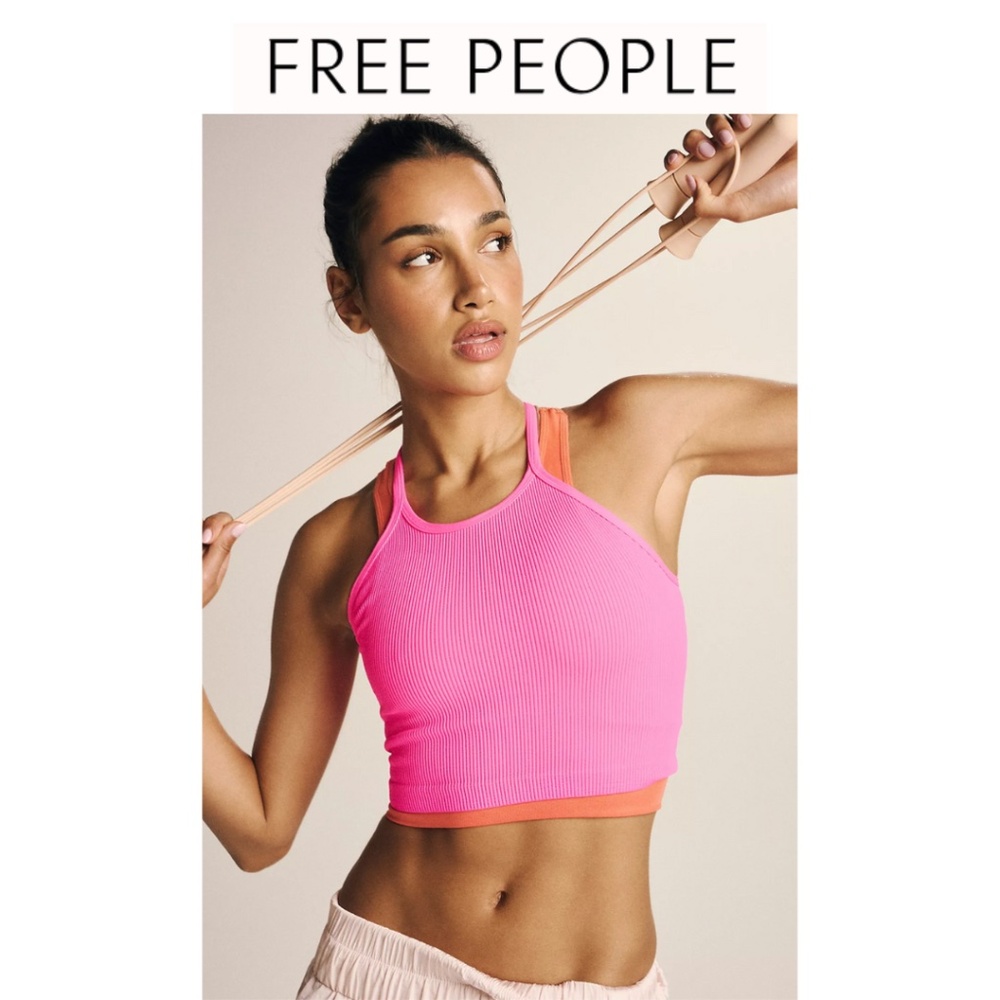 Free People Happiness Runs LONG Crop